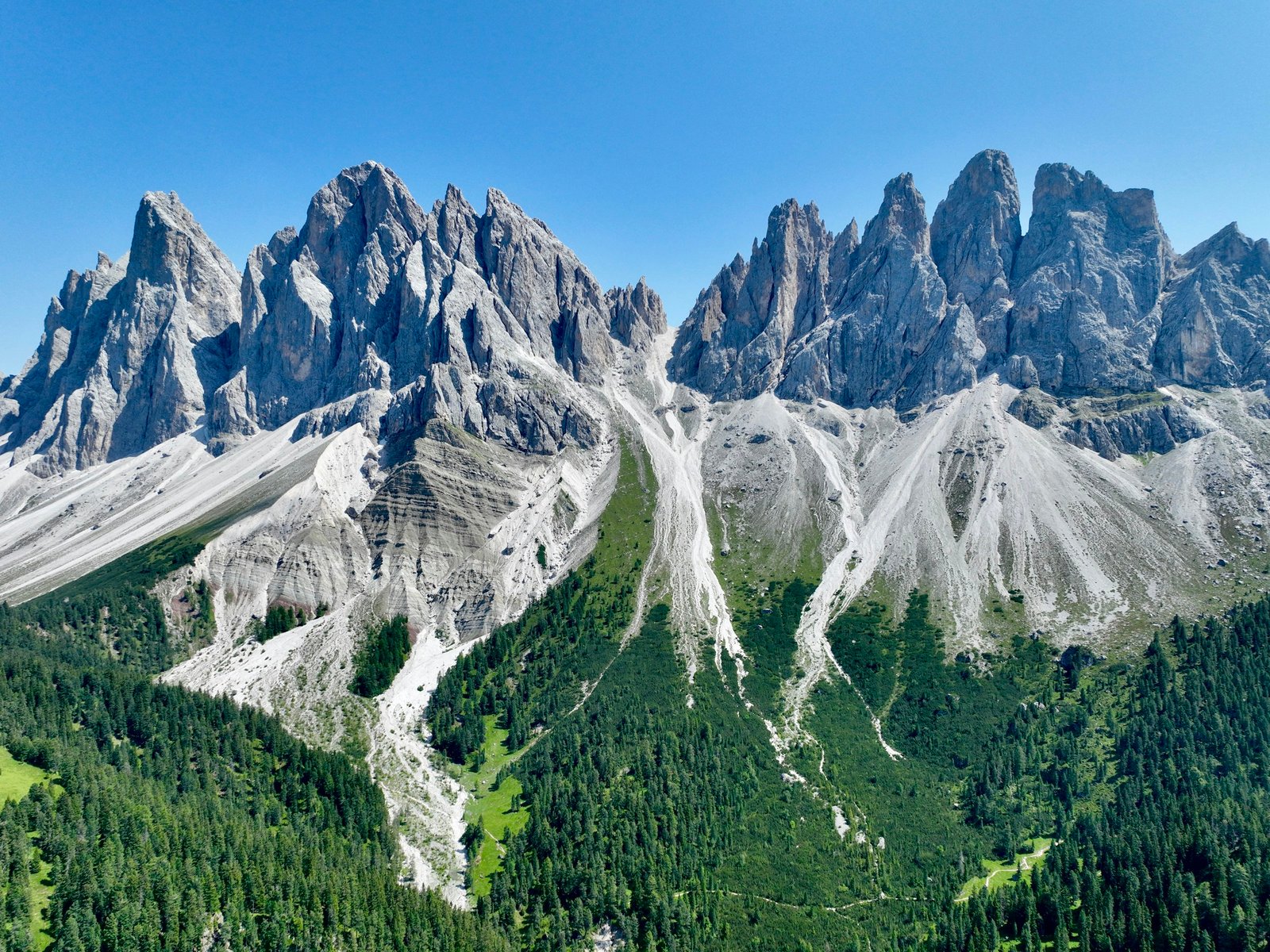 Dolomites mountain landscape